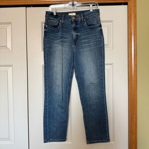 Kut From The Kloth Naomi Girlfriend Ankle Straight Leg Womens Jeans